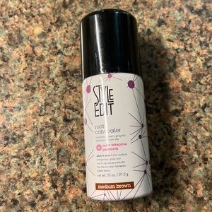 Style Edit Root Concealer Spray Medium Brown Instantly Cover Grays 0.75oz 21.3g